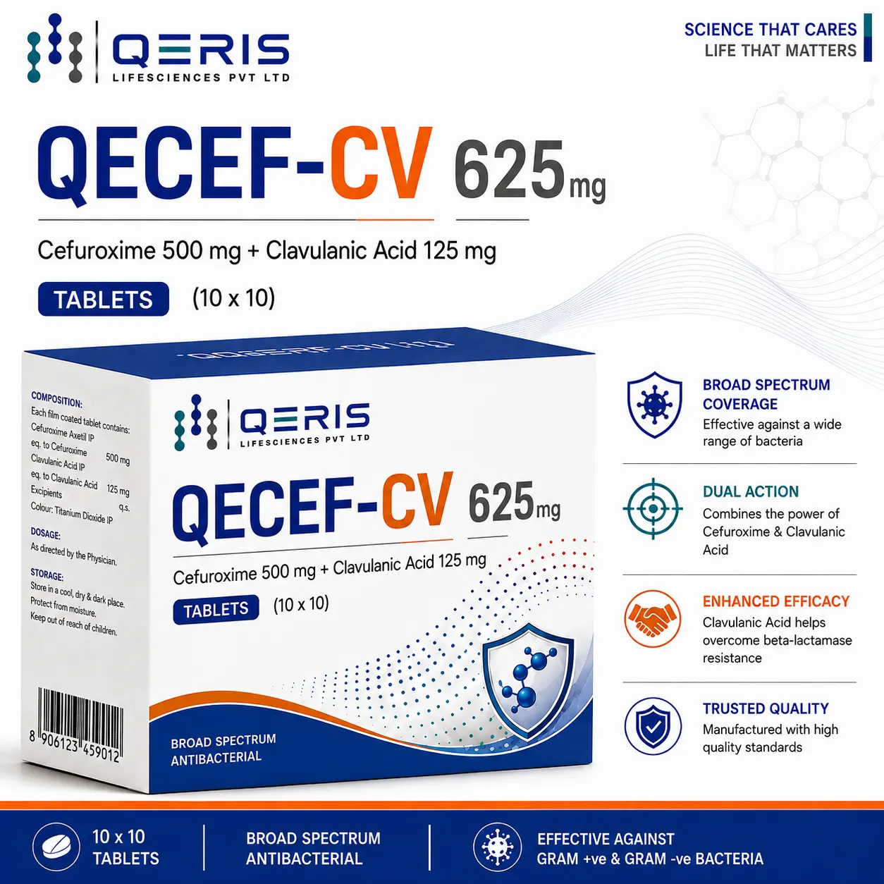 QECEF-CV 625mg