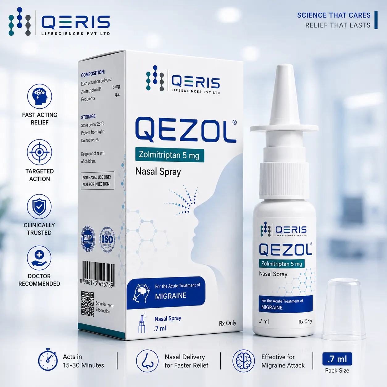 QEZOL Nasal Spray