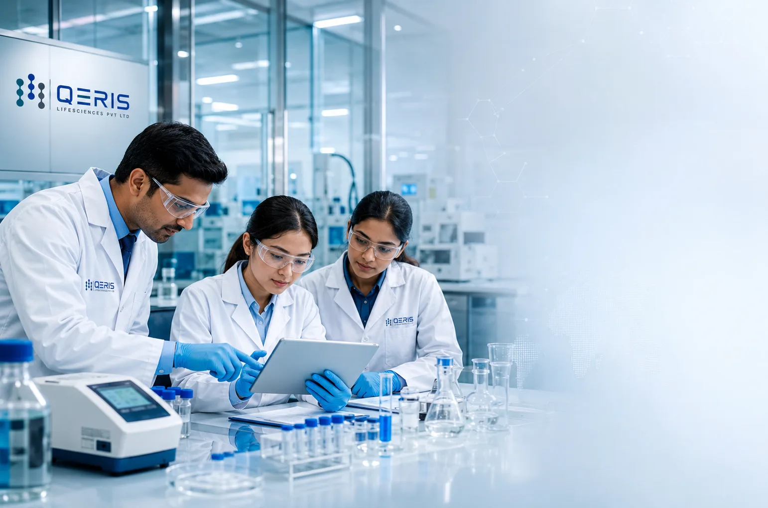 QERIS laboratory team